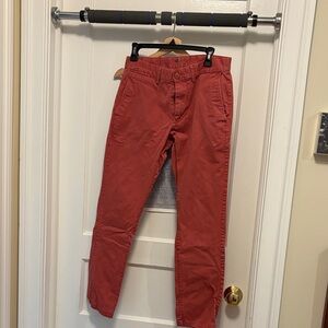 Old Navy Men's Brick Red Chinos